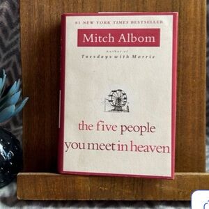 The Five People You Meet in Heaven Book by Mitch Albom